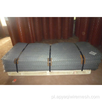 Metalowa siatka z rozszerzoną aluminium